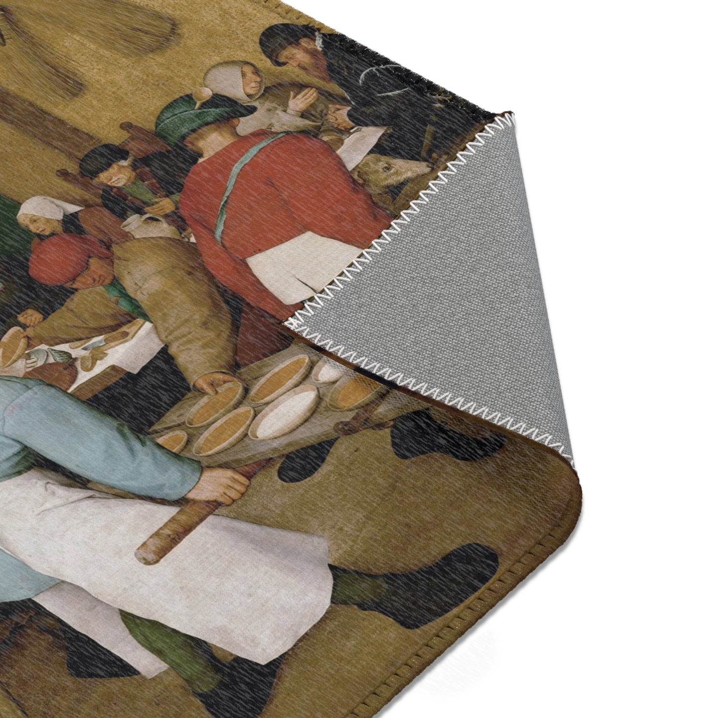 Pieter Bruegel the Elder - Peasant Wedding - Google Art Project 2 | Area Rug