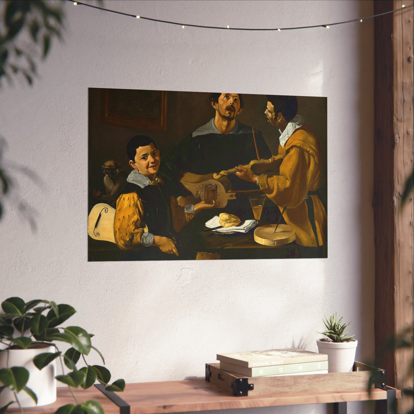 Diego Velázquez - The Three Musicians - Google Art Project | Fine Art Poster