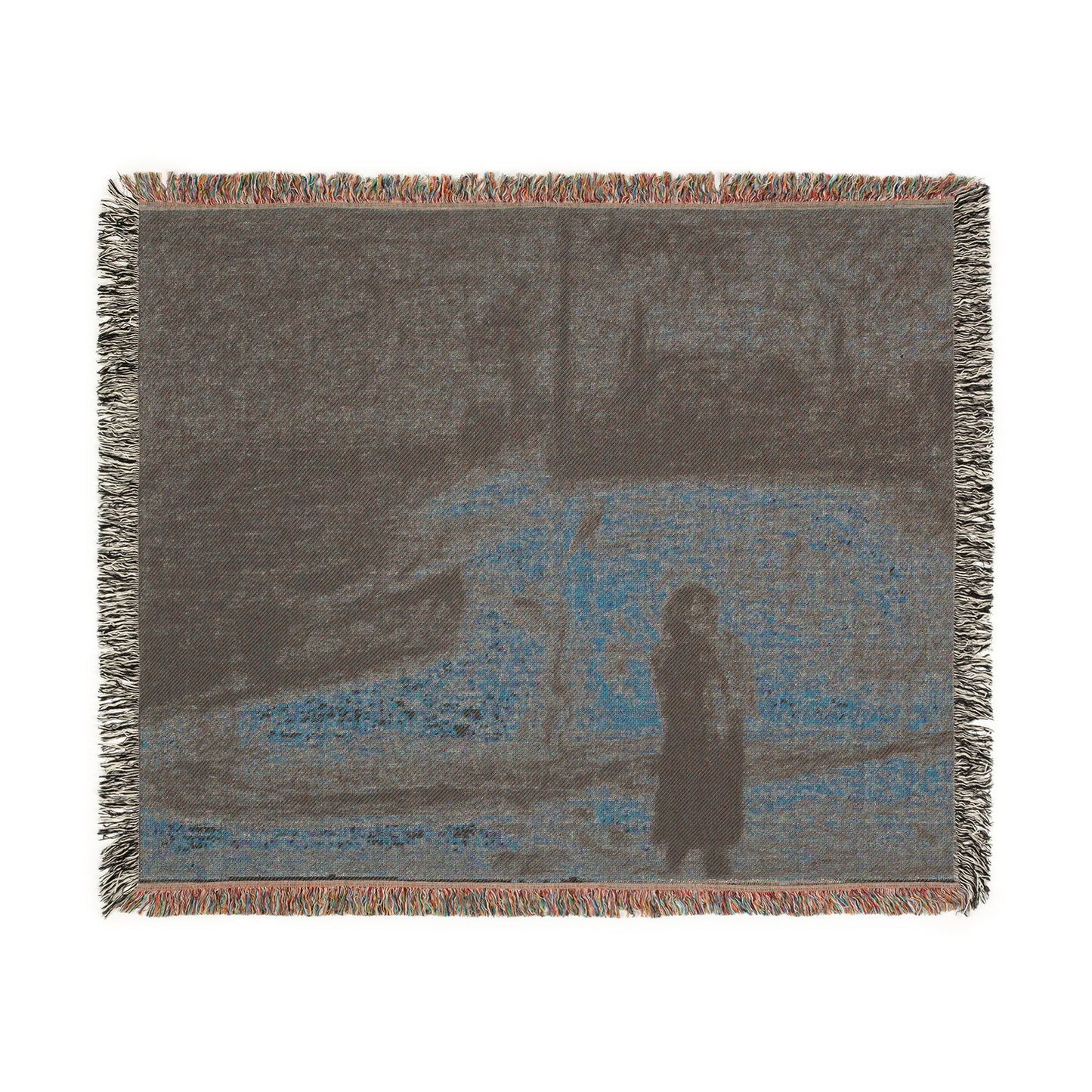 Georges Seurat - The Zone (Outside the City Walls) | Tapestry Blanket