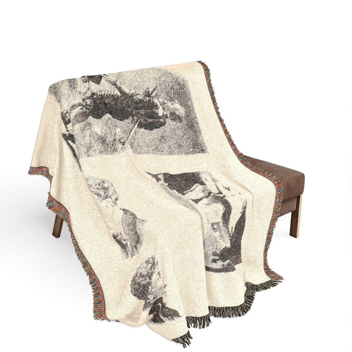 Sheet of Sketches — Delacroix Tapestry Blanket