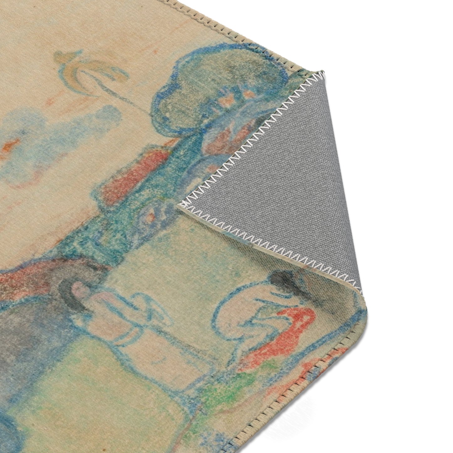 Paul Gauguin - Tahitian Landscape | Area Rug