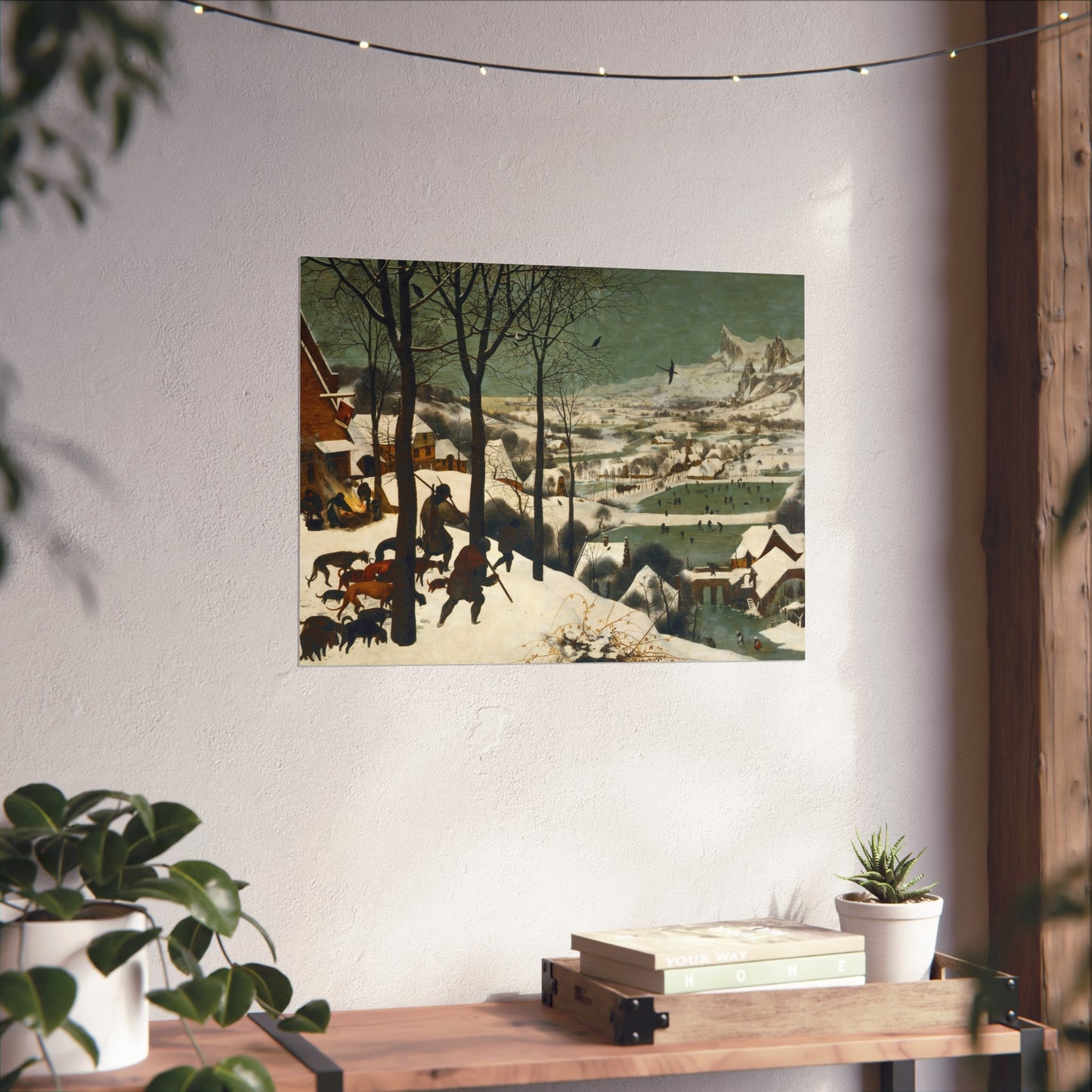 Pieter Bruegel the Elder - Hunters in the Snow (Winter) - Google Art Project | Fine Art Poster