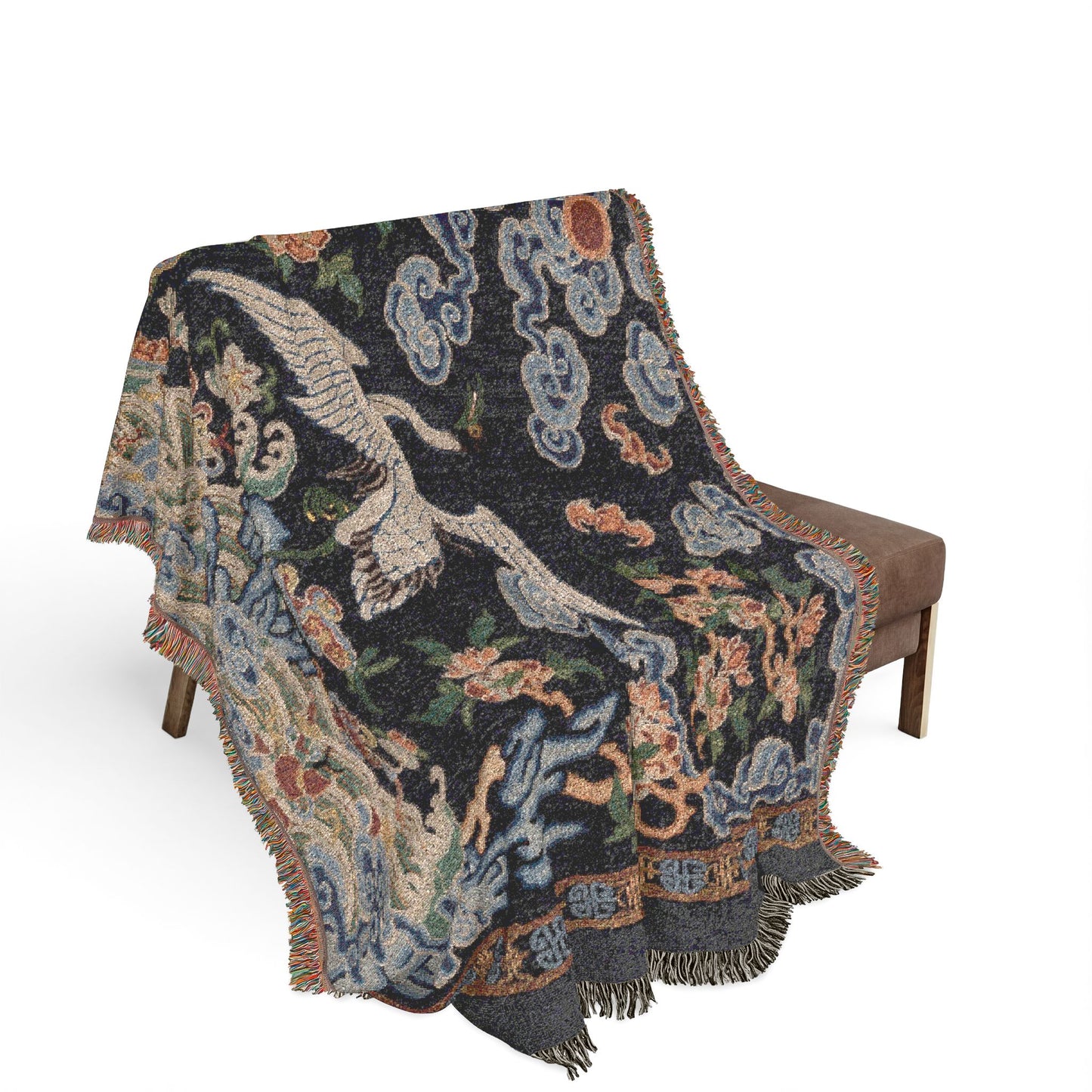 123_buzi-court-rank-badge | Woven Tapestry Blanket