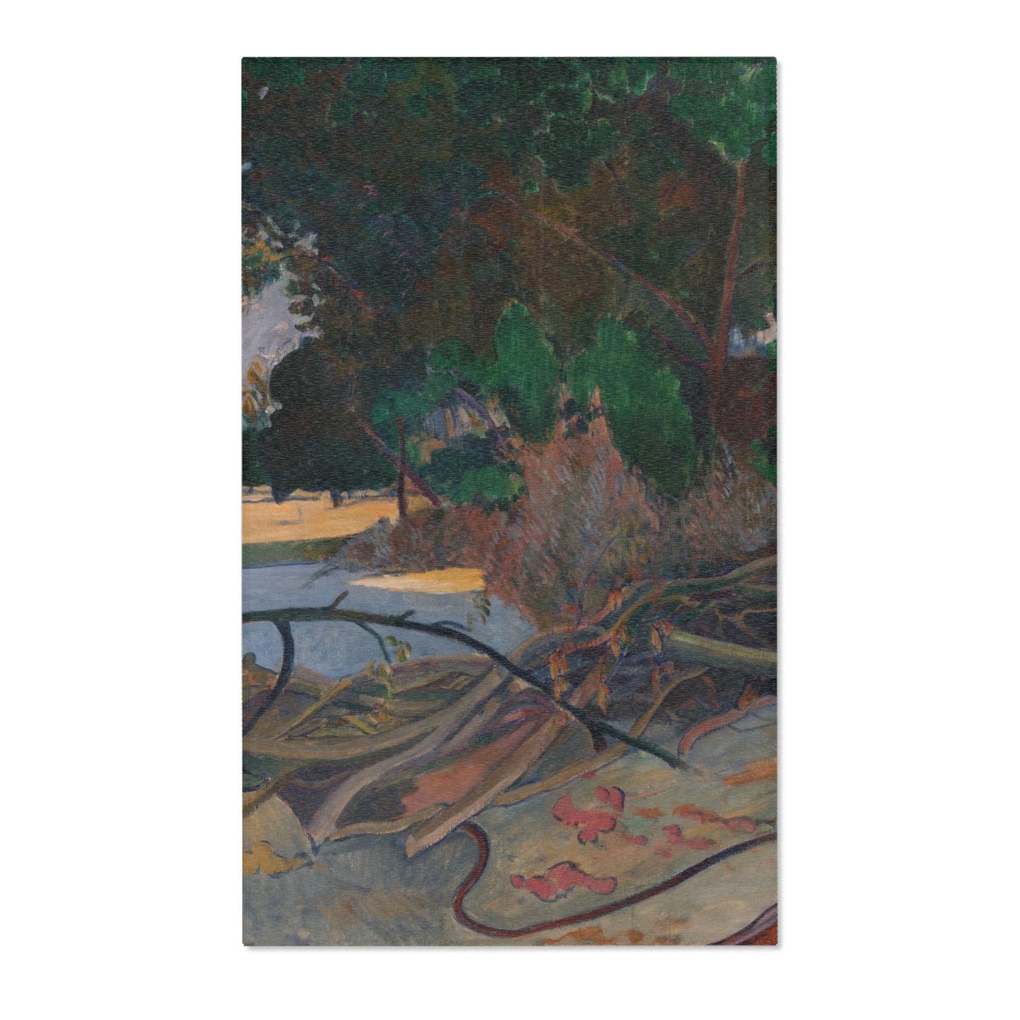 Paul Gauguin - Te burao (The Hibiscus Tree) | Area Rug