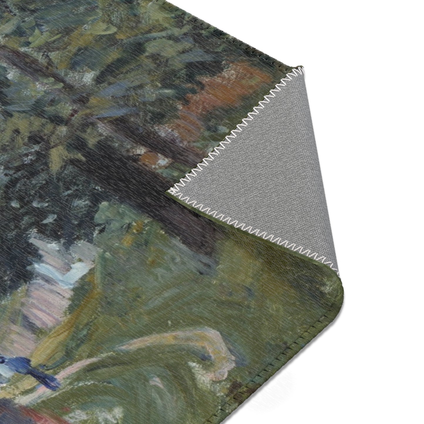 Alfred Sisley - A Turn in the Road | Area Rug