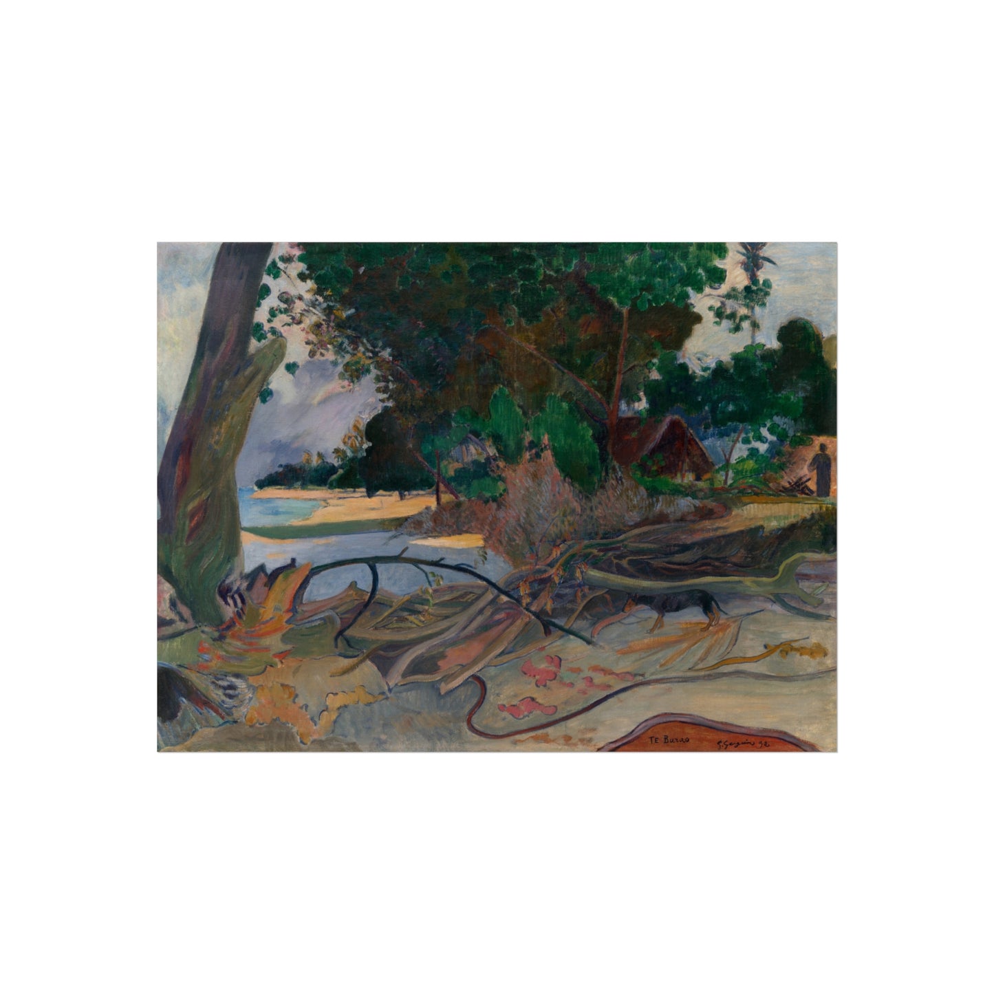 Paul Gauguin - Te burao (The Hibiscus Tree) | Fine Art Poster
