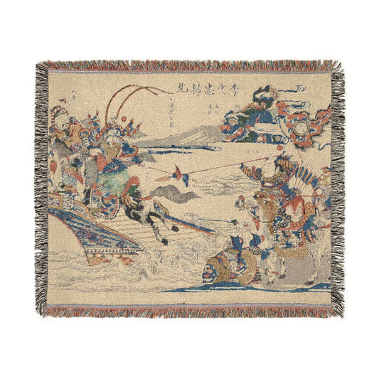 Li Wenzhong Clears the North Woven Throw Blanket
