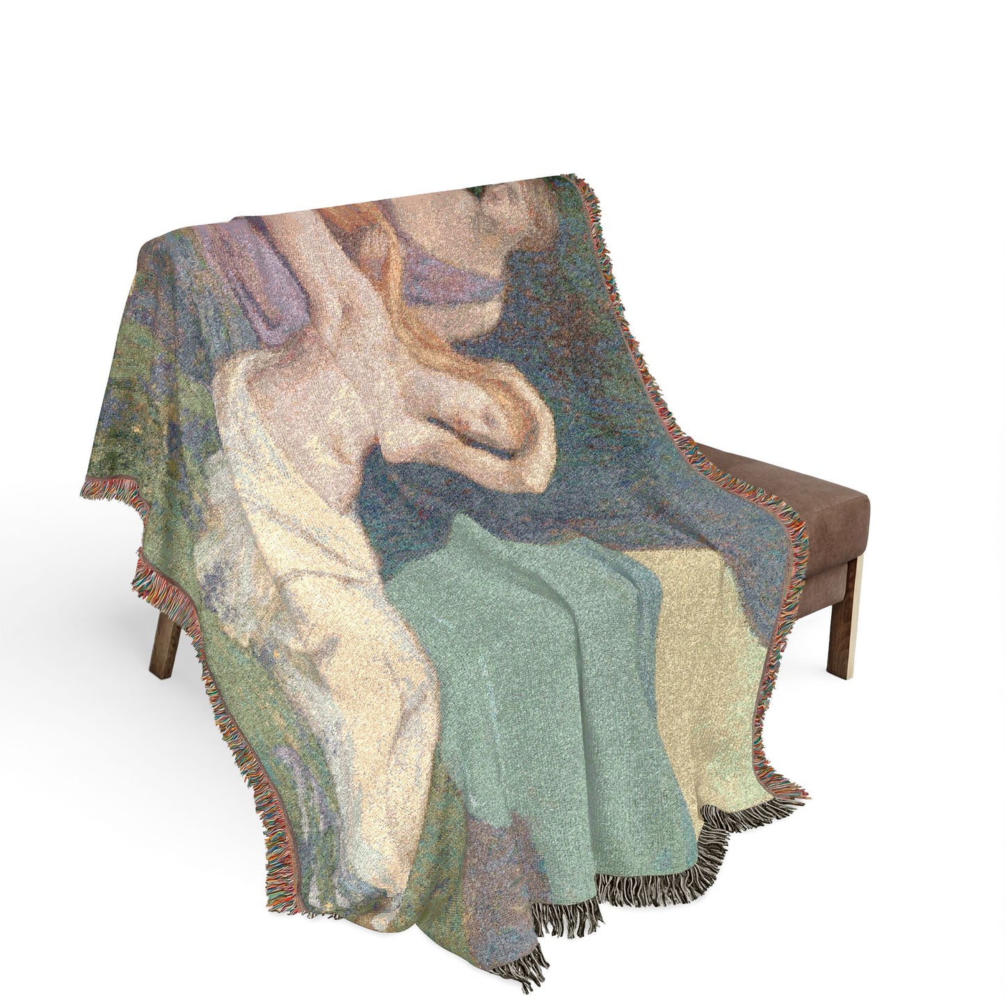 Pierre Puvis de Chavannes - In the Heather | Woven Tapestry Blanket