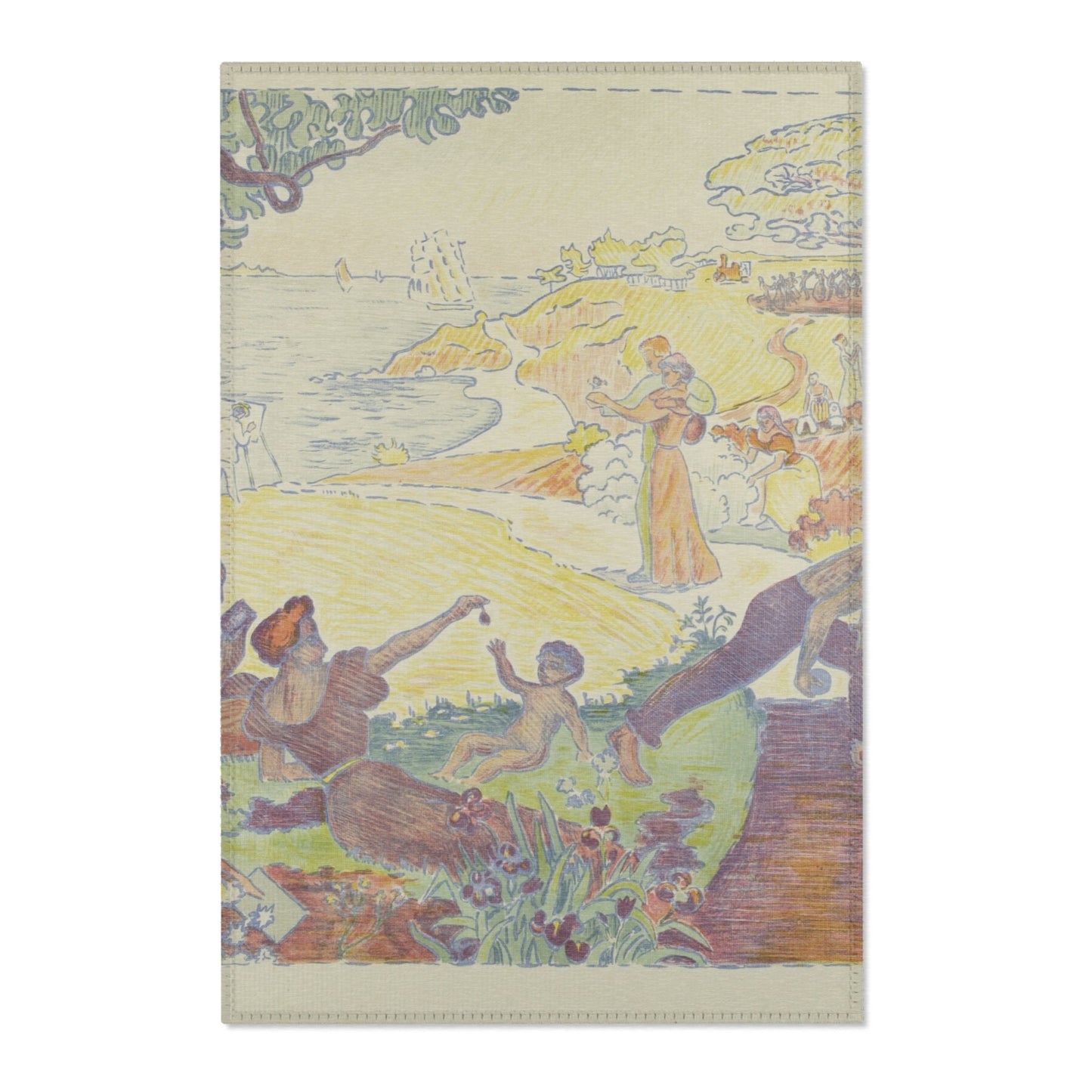 Paul Signac - In Times of Harmony | Area Rug