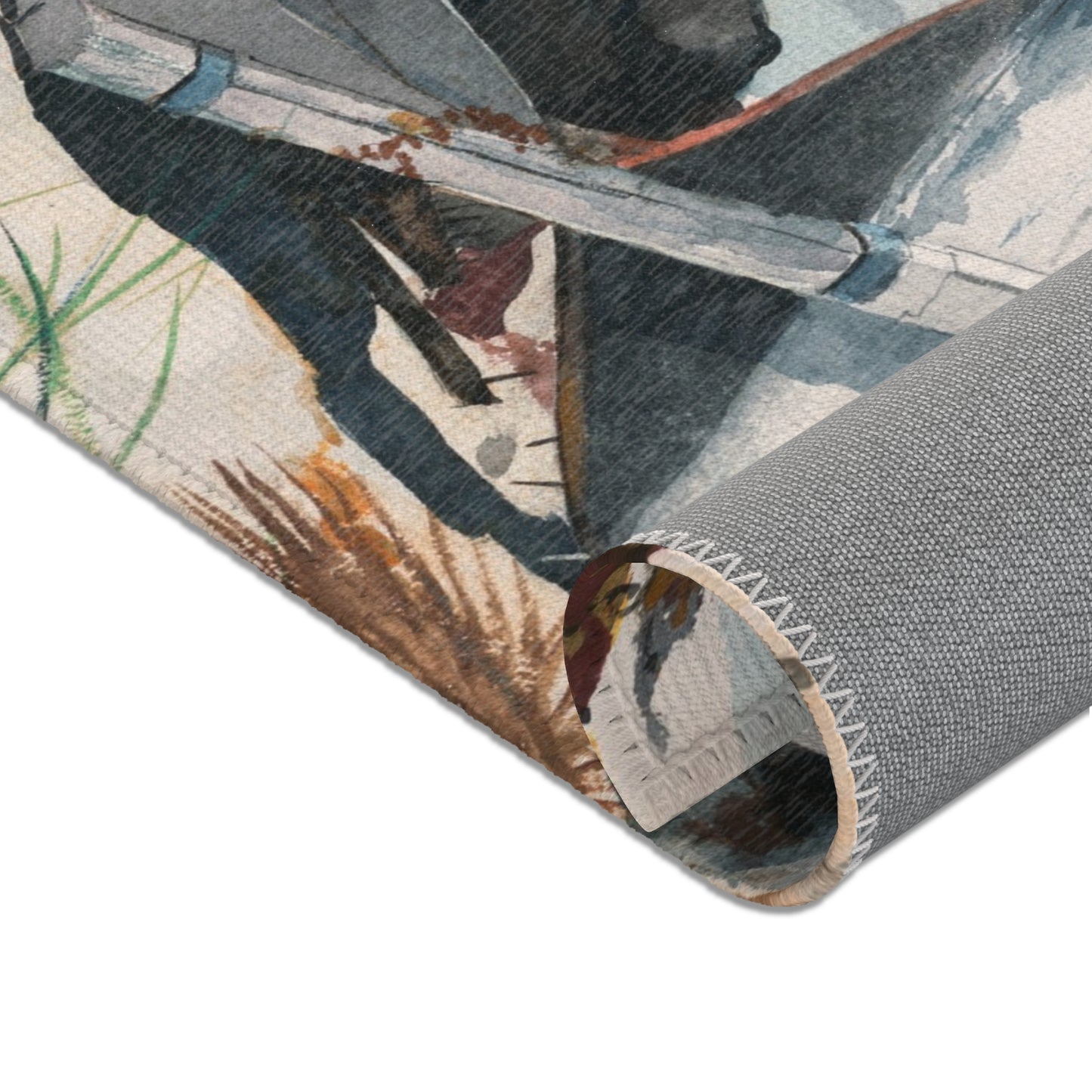 Winslow Homer - After the Hurricane, Bahamas | Area Rug
