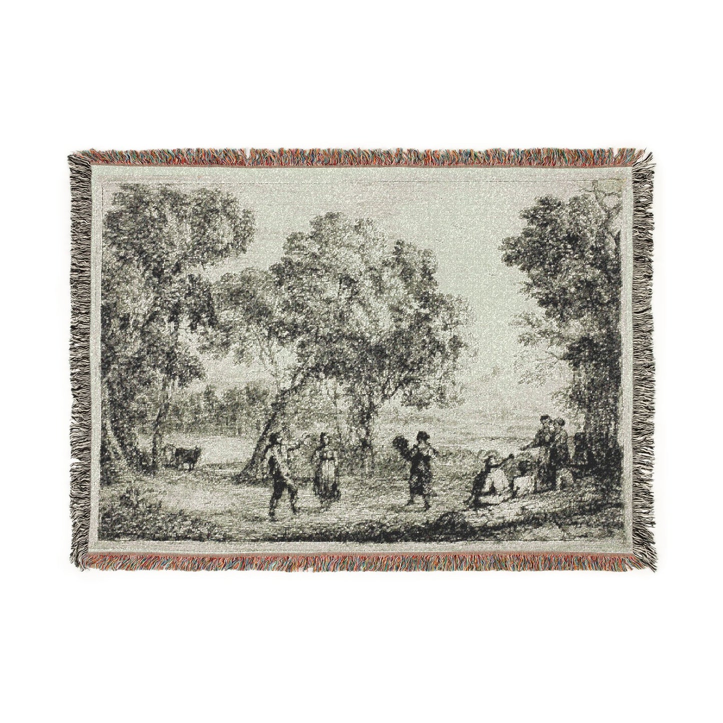 Claude Lorrain - The Country Dance | Woven Tapestry Blanket