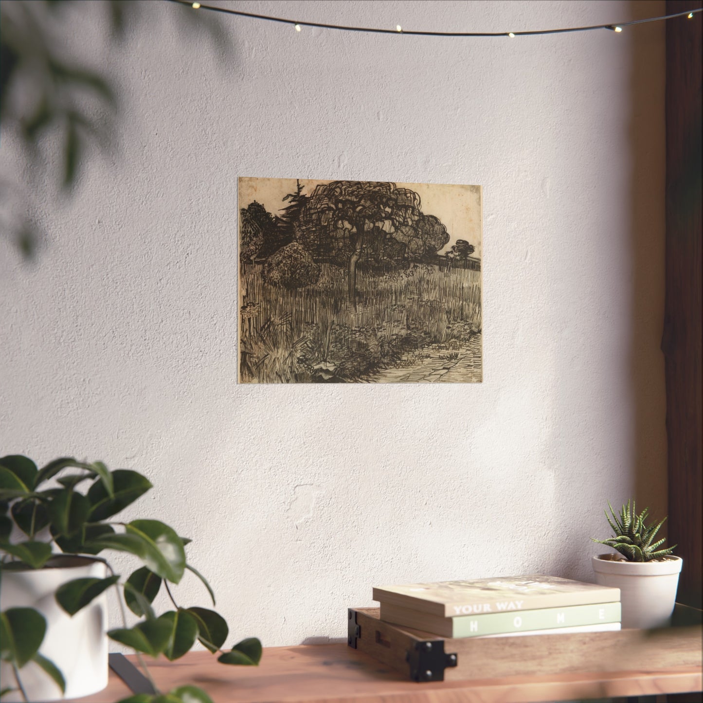 Vincent van Gogh - Weeping Tree | Fine Art Poster