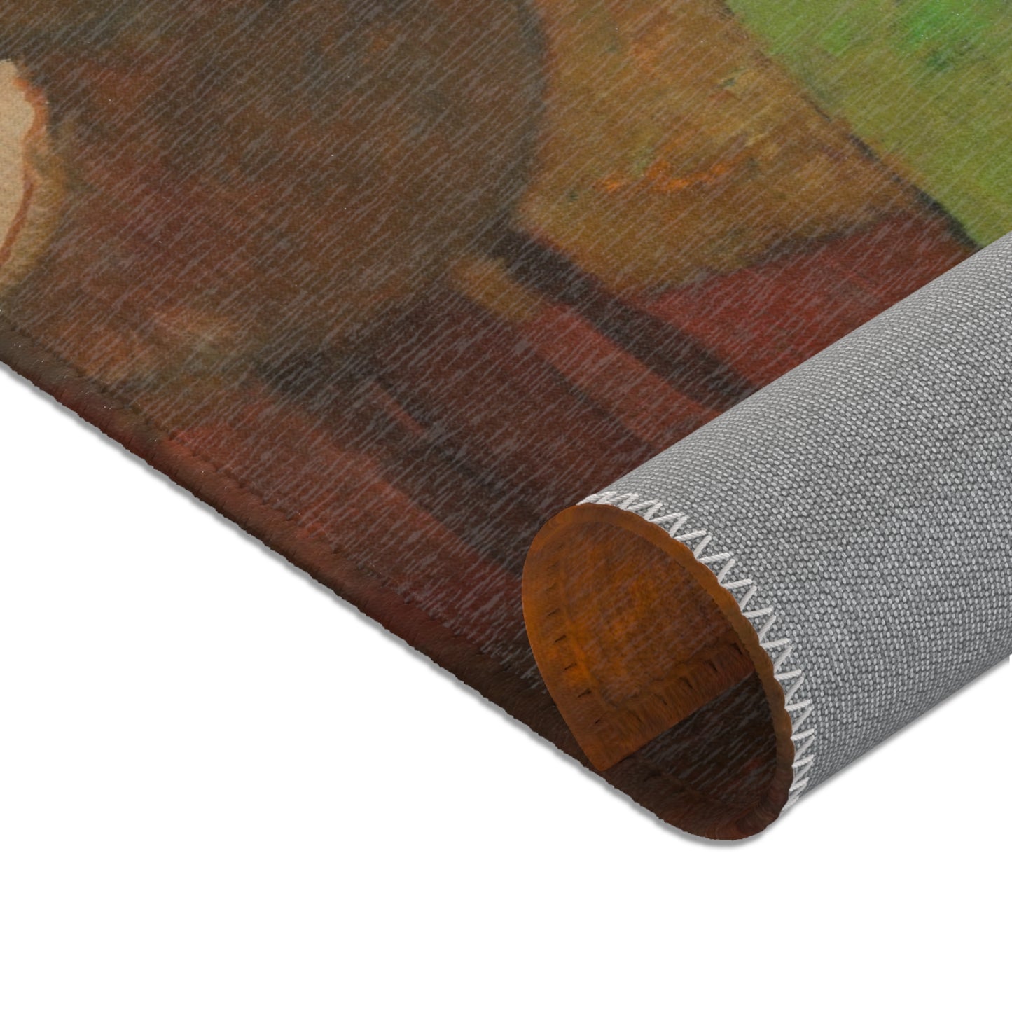 Hilaire Germain Edgar Degas - The Millinery Shop | Area Rug