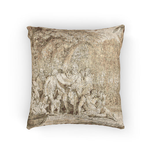 The Arrival of Jean-Jacques Rousseau — Moreau Pillow