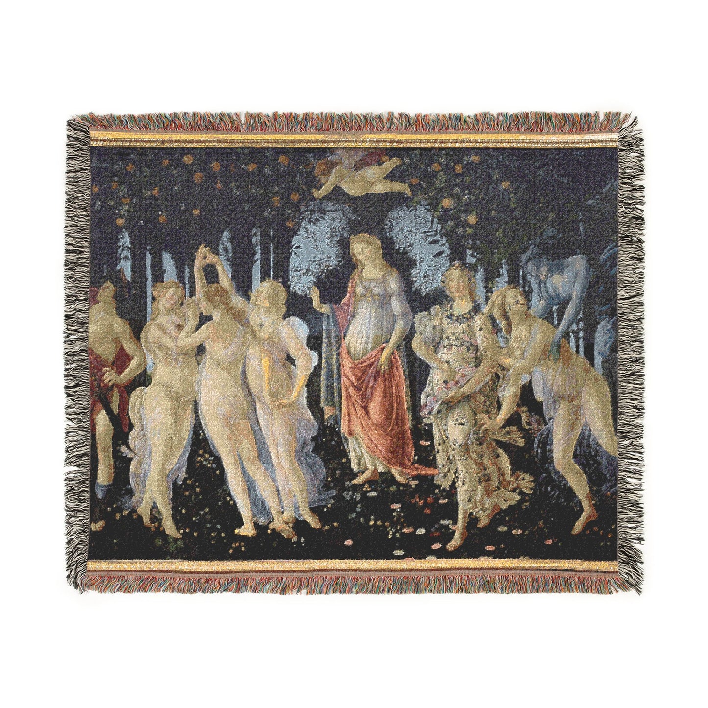 Primavera (Botticelli) | Woven Tapestry Blanket