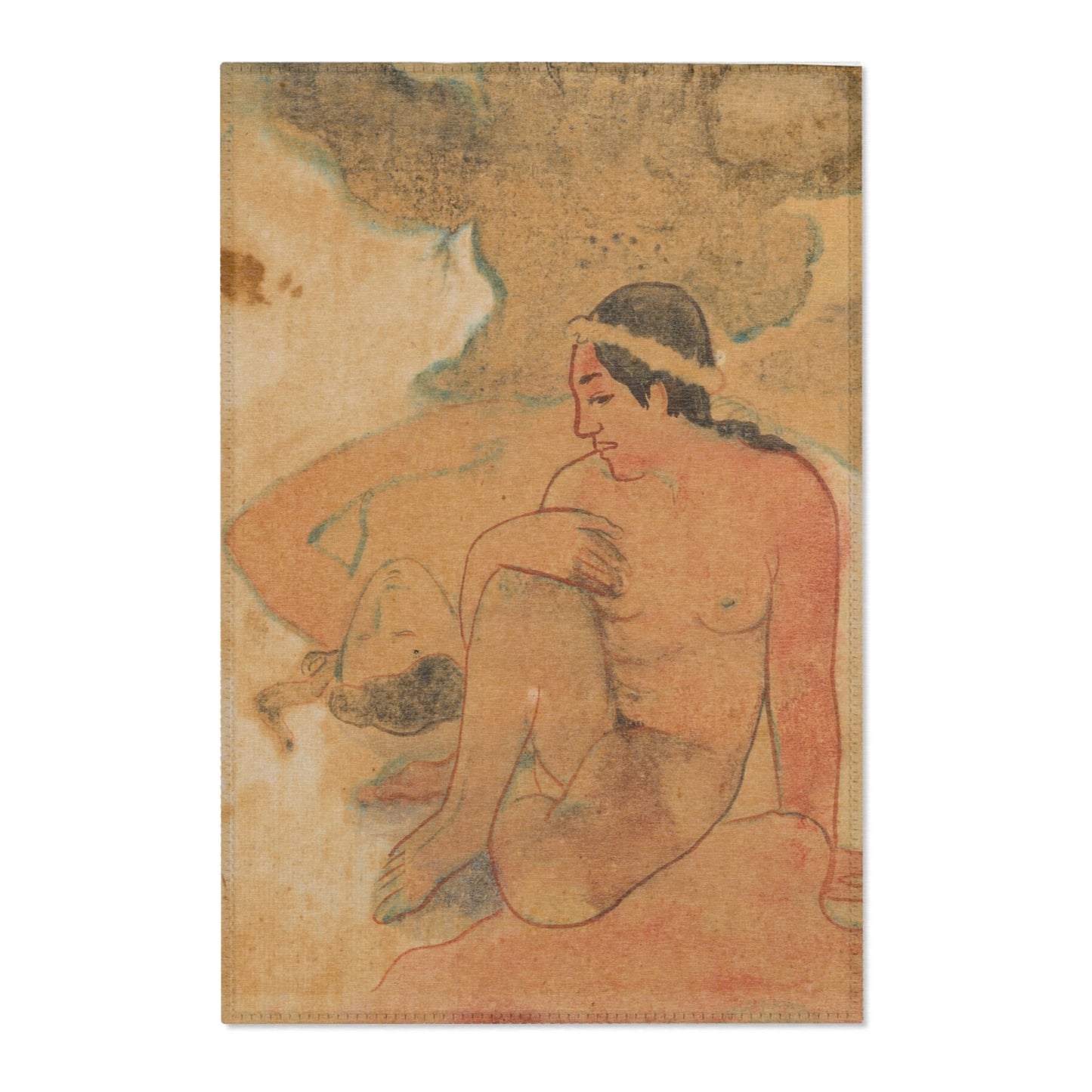 Paul Gauguin - Aha oe feii (What! Are You Jealous ) | Area Rug