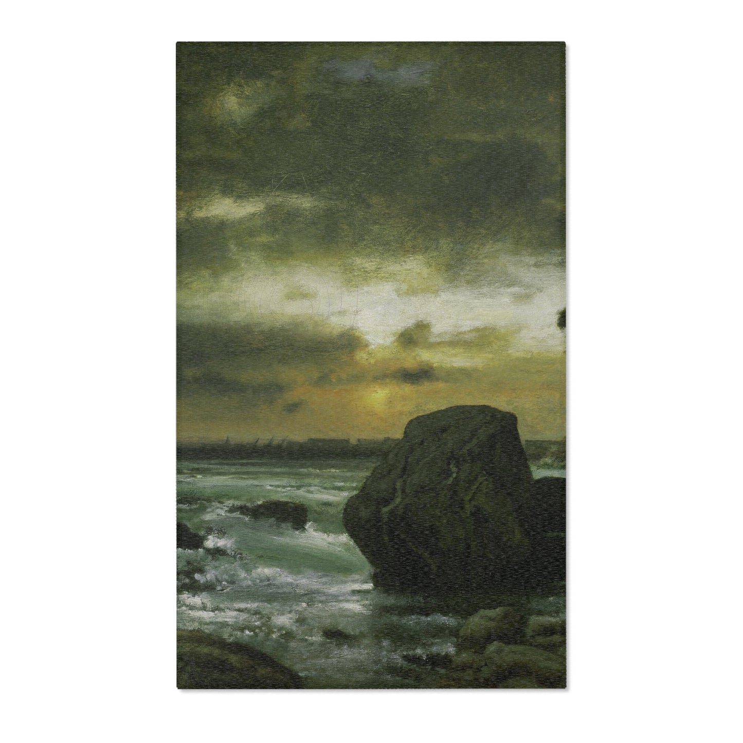 George Inness - A Marine | Area Rug