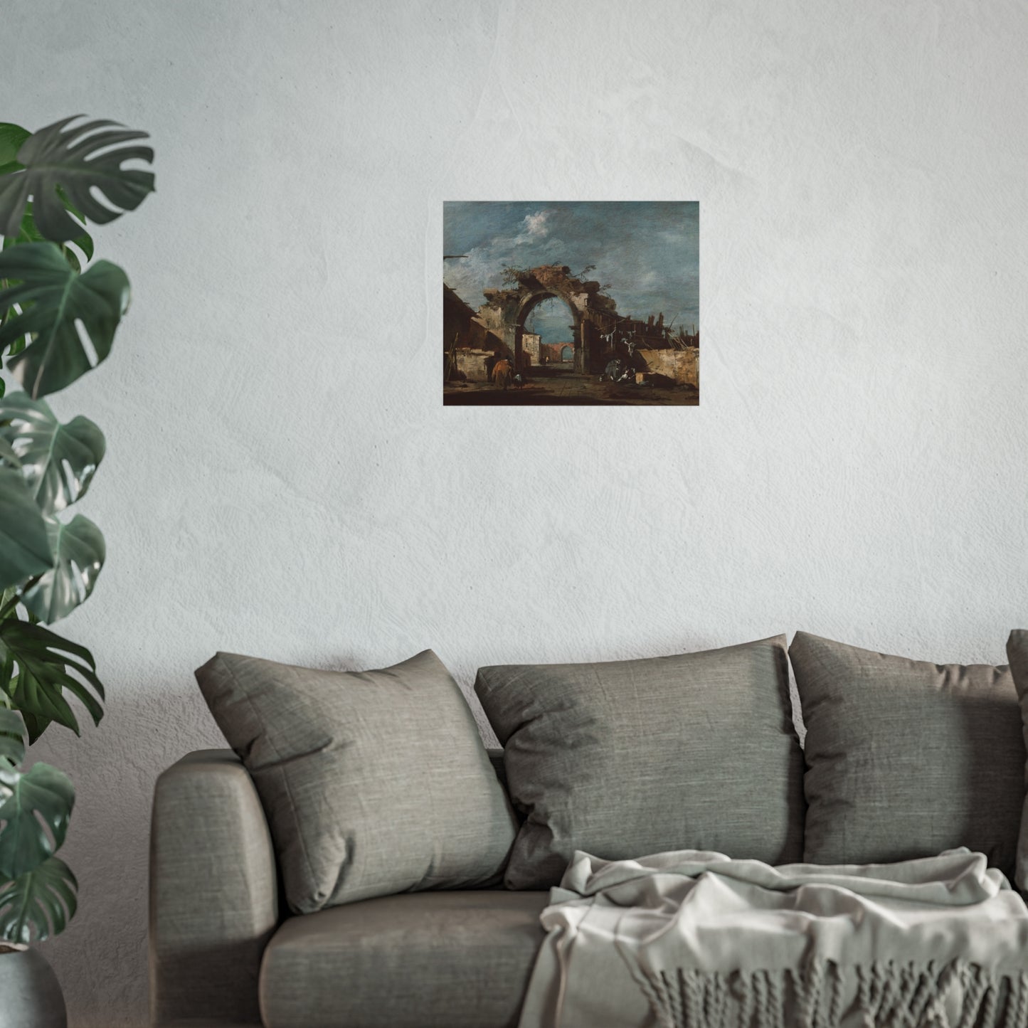 Francesco Guardi - Ruined Archway | Fine Art Poster