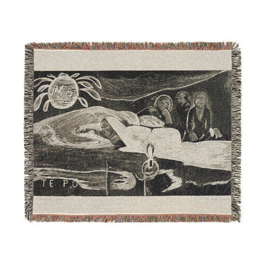 The Night — Gauguin Tapestry Blanket