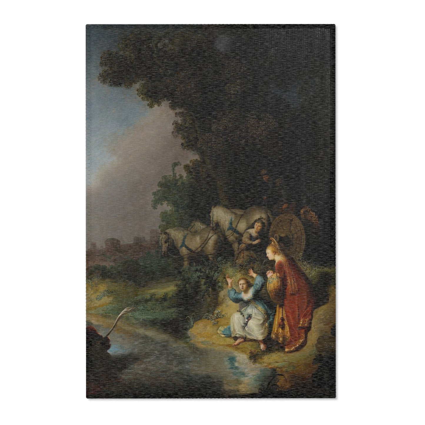 Rembrandt Harmensz. van Rijn - The Abduction of Europa - Google Art Project | Area Rug