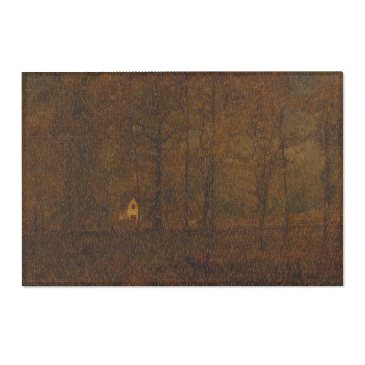 George Inness - Autumn Woods | Area Rug
