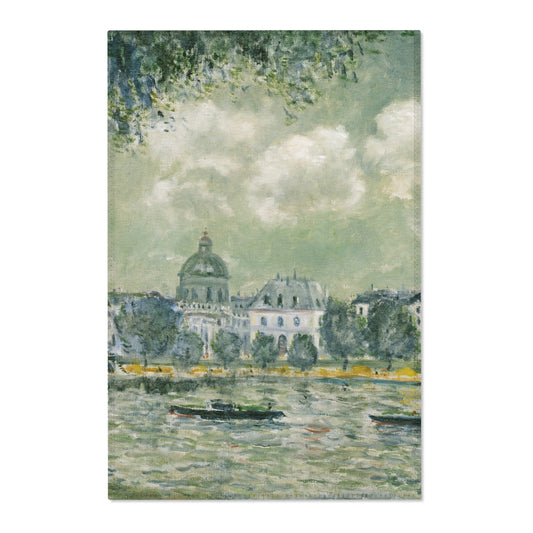 Landscape along the Seine — Sisley Area Rug