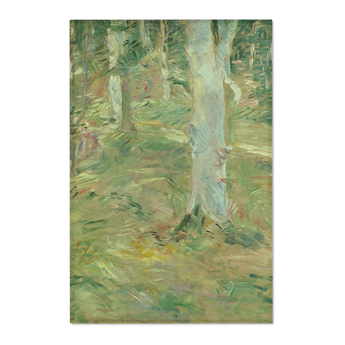 Berthe Morisot - Forêt de Compiègne | Area Rug