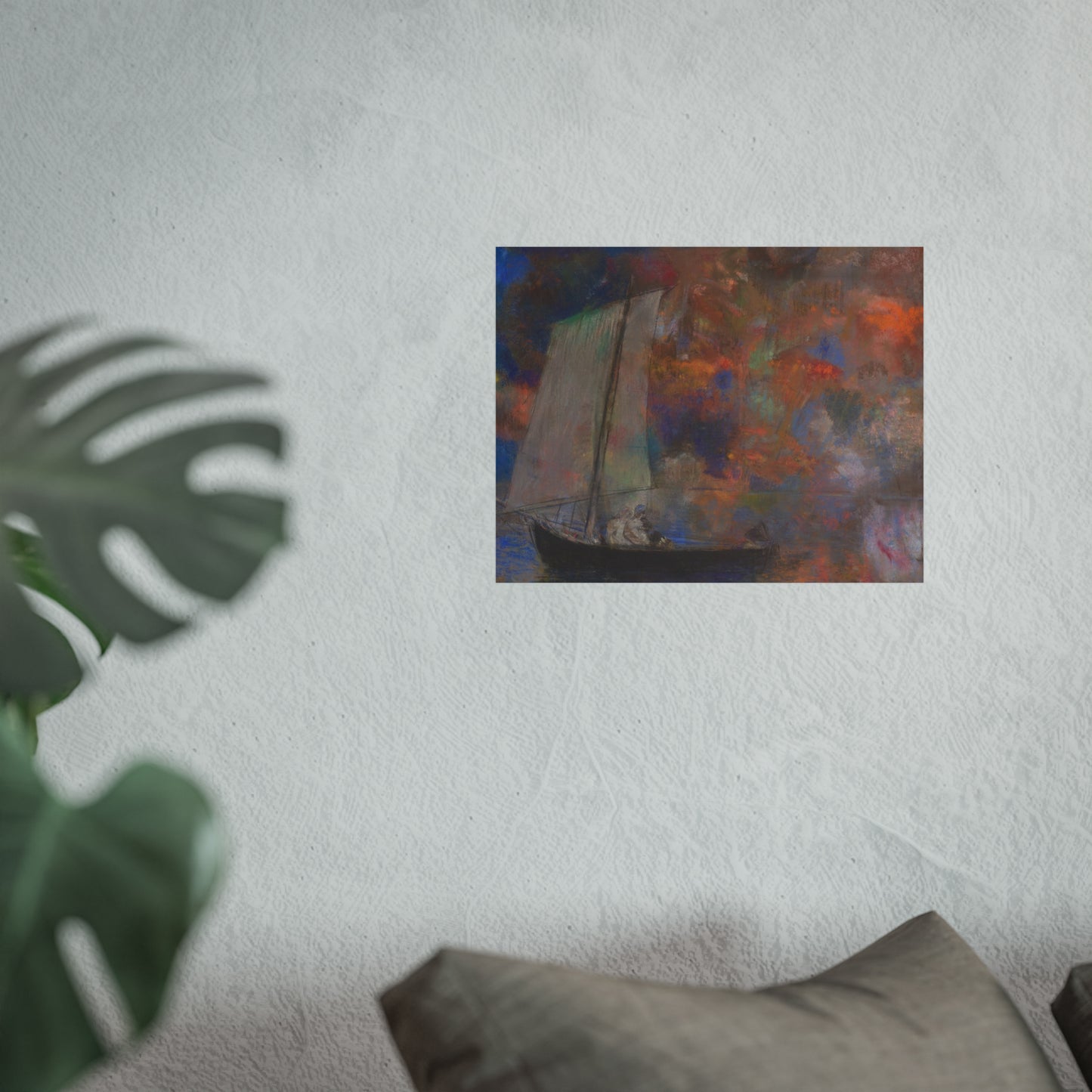 Odilon Redon - Flower Clouds | Fine Art Poster