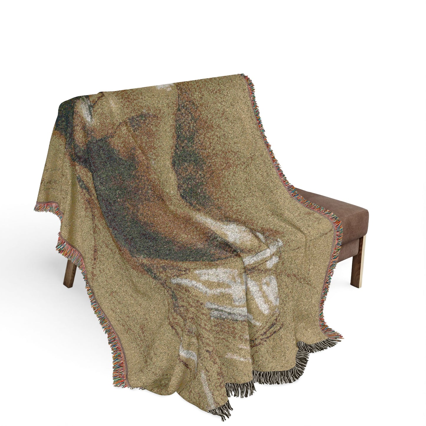 Pierre Puvis de Chavannes - Study of a Sleeping Woman | Woven Tapestry Blanket