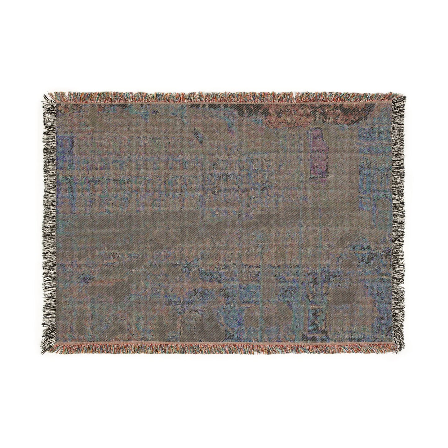 Camille Pissarro - The Place du Havre, Paris | Woven Tapestry Blanket
