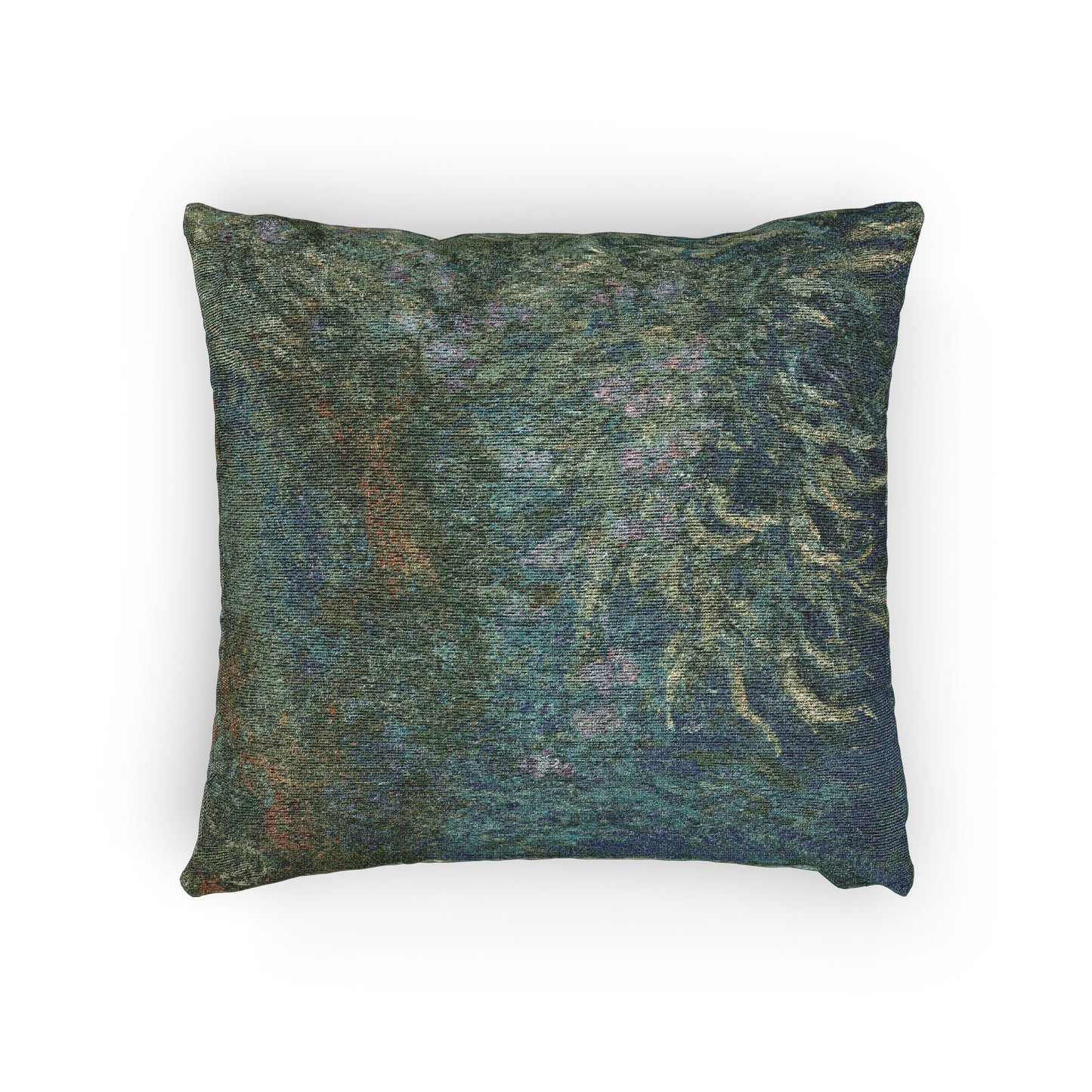 Claude Monet - Irises | Woven Pillow