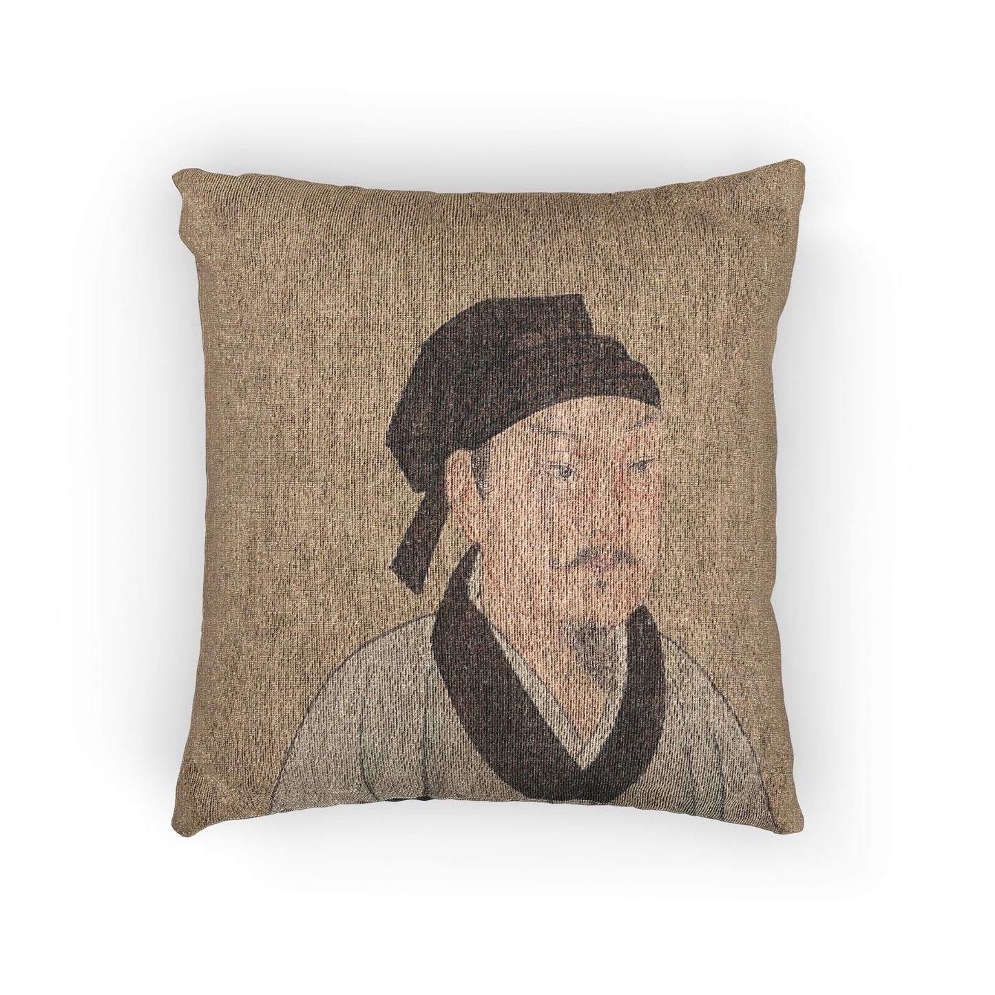 062_portrait-of-a-gentleman-album-leaf | Woven Pillow