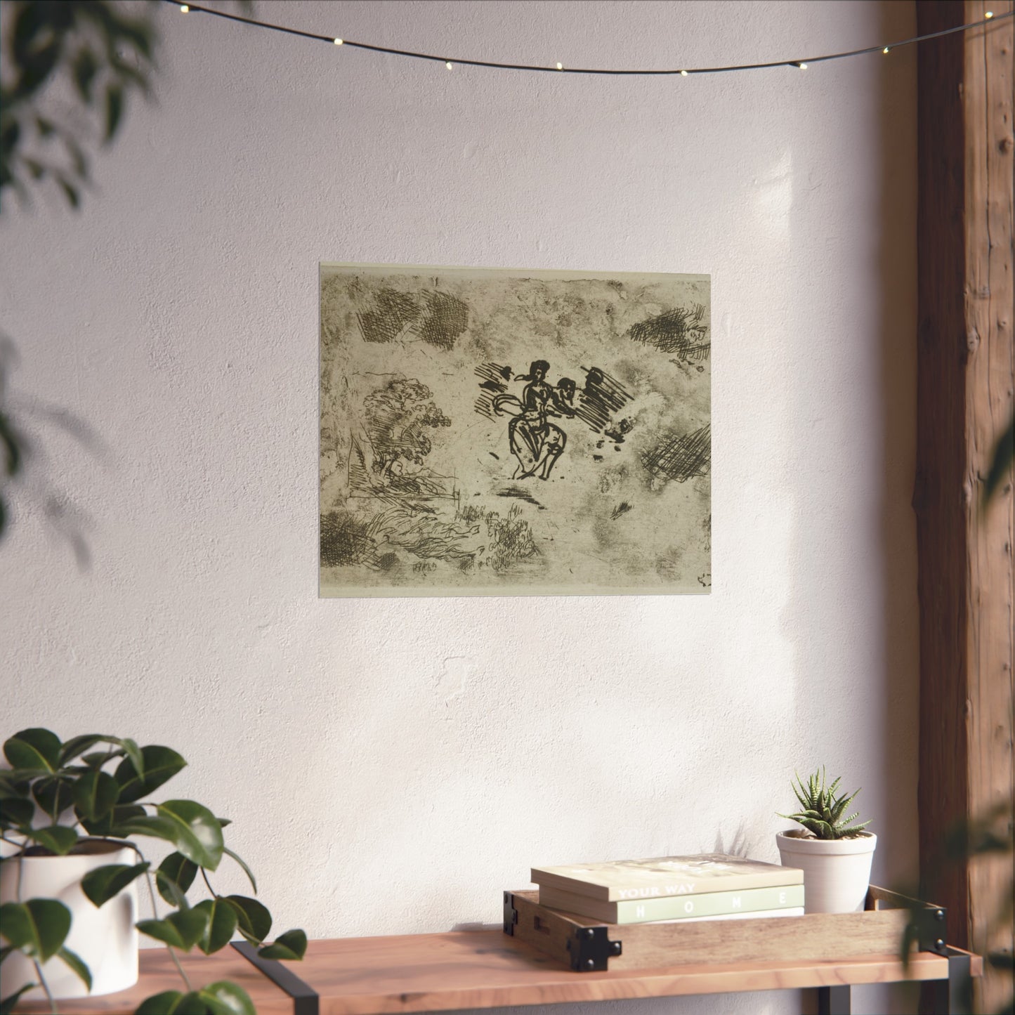 Claude Lorrain - Seated Woman and Other Sketches | Fine Art Poster