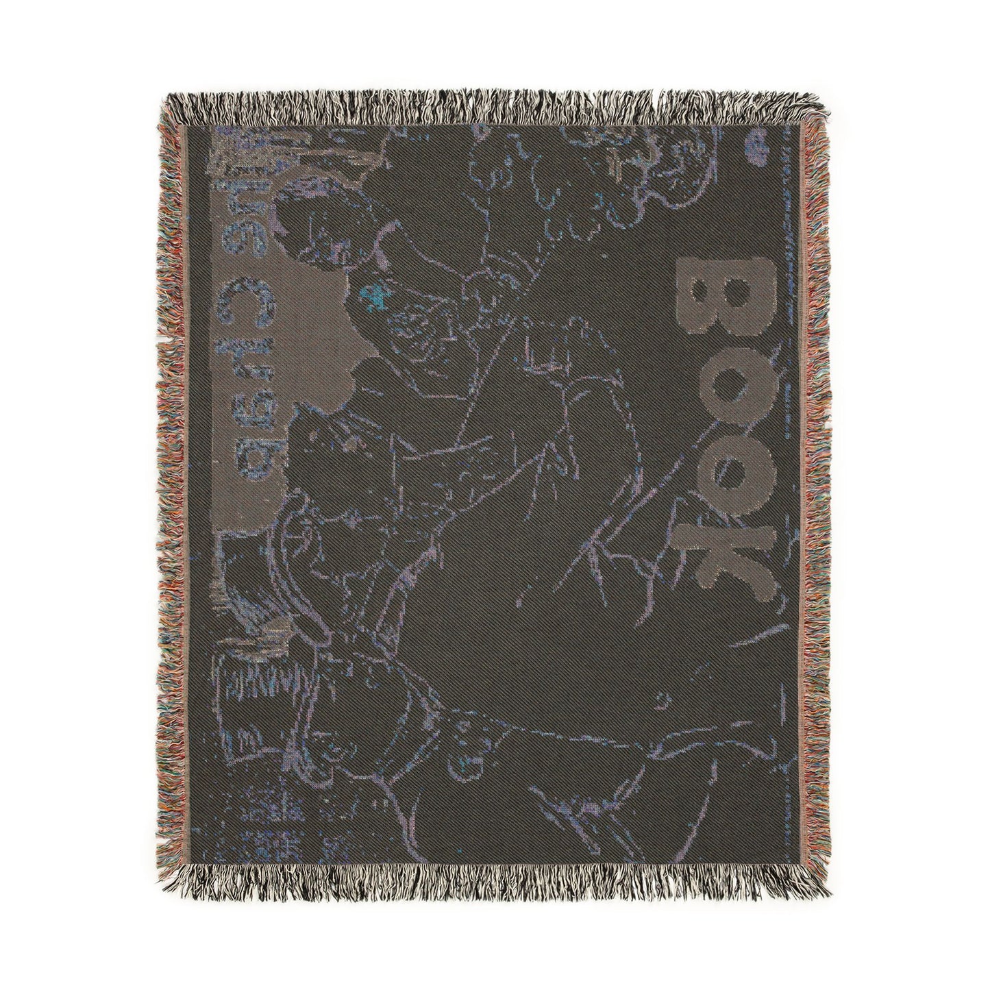 Henri de Toulouse-Lautrec - Irish and American Bar, Rue Royale—The Chap Book | Woven Tapestry Blanket