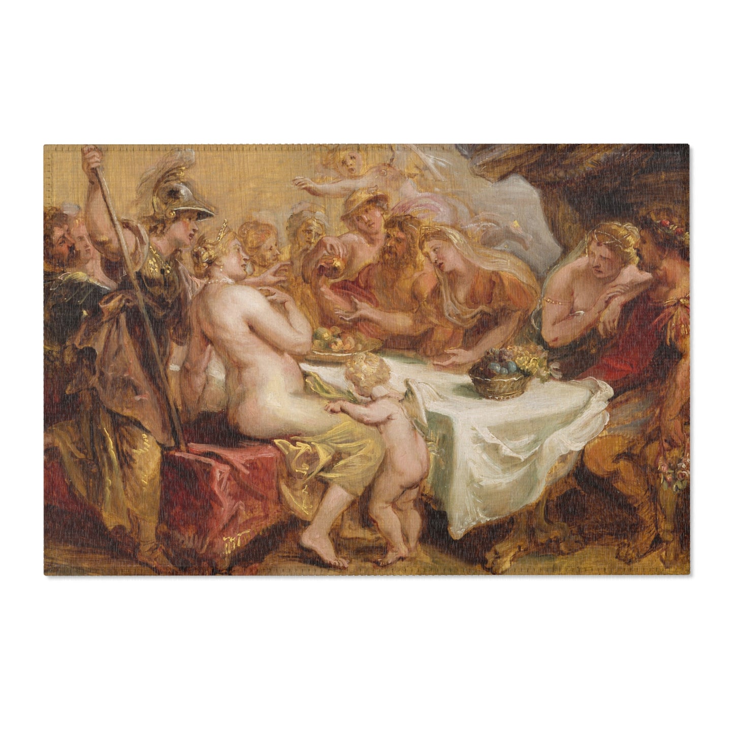 Peter Paul Rubens - The Wedding of Peleus and Thetis | Area Rug