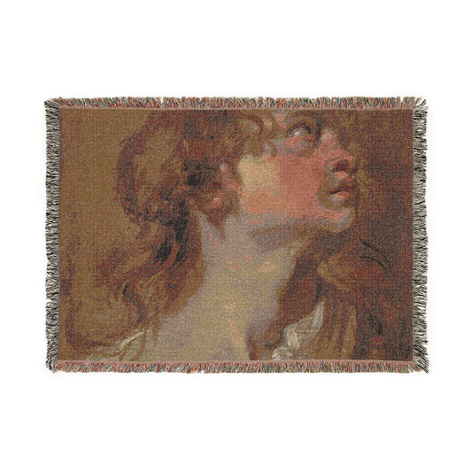 Head of a Girl — Van Dyck Tapestry Blanket