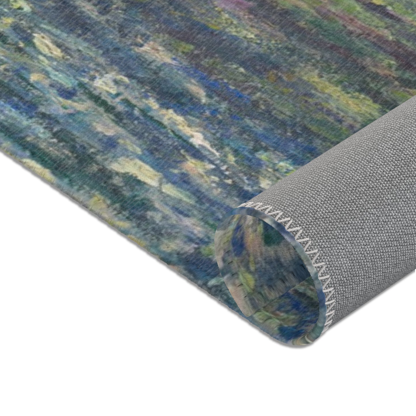 Claude Monet - The Petite Creuse River | Area Rug