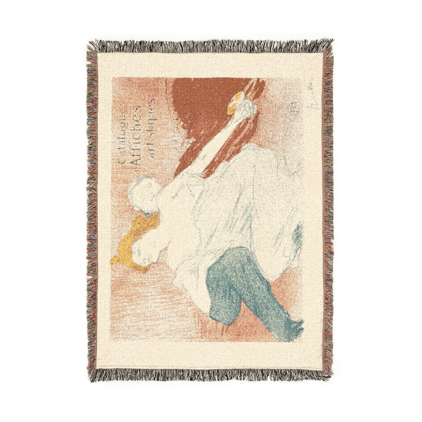 Henri de Toulouse-Lautrec - Debauchery (second plate) | Woven Tapestry Blanket