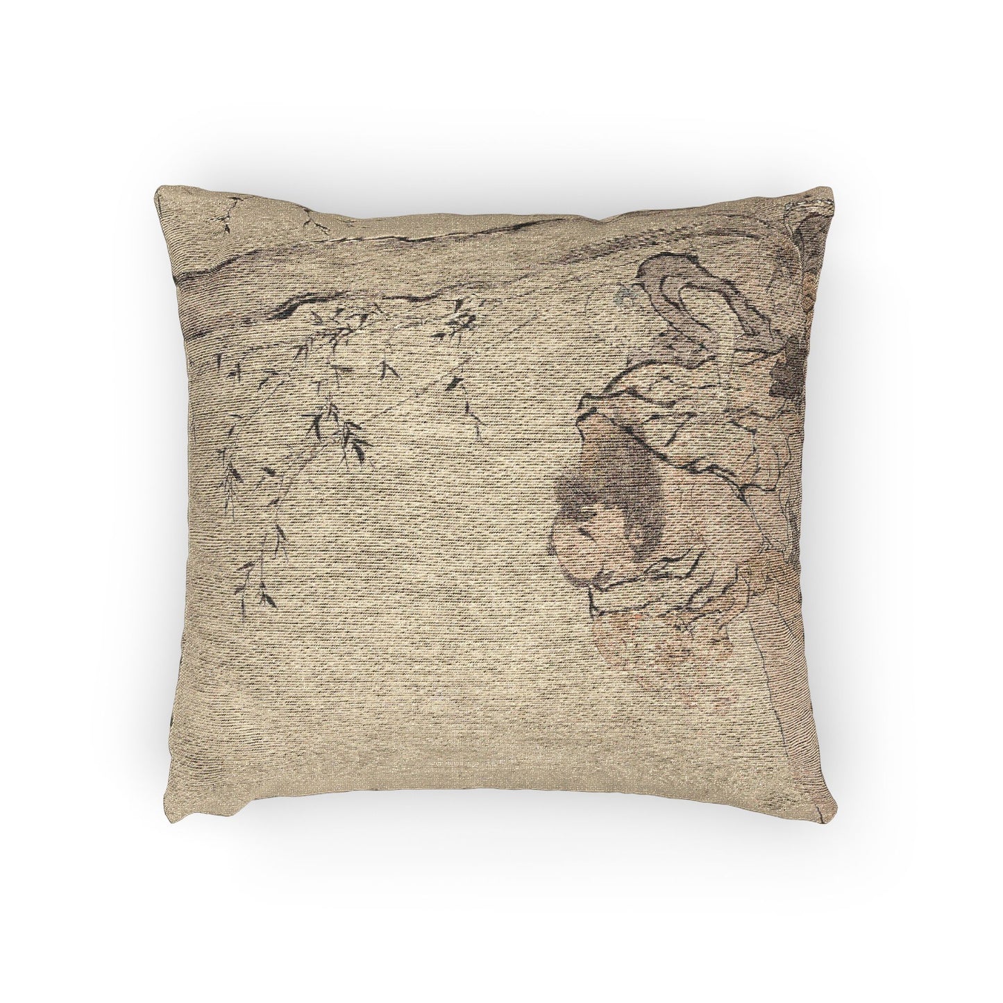 098_zhong-kui-supported-by-ghosts | Woven Pillow