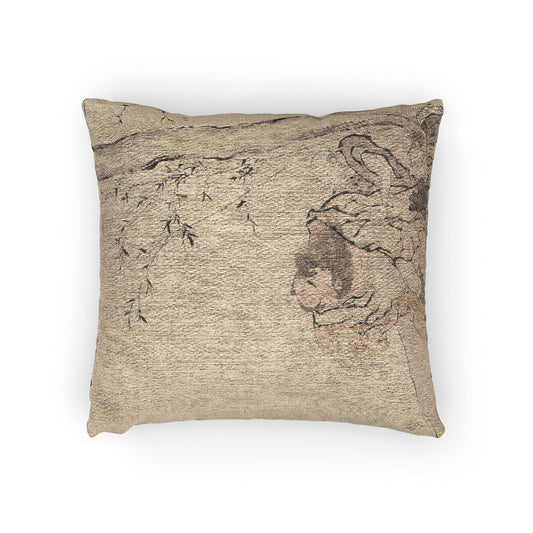 Zhong Kui Supported by Ghosts Pillow