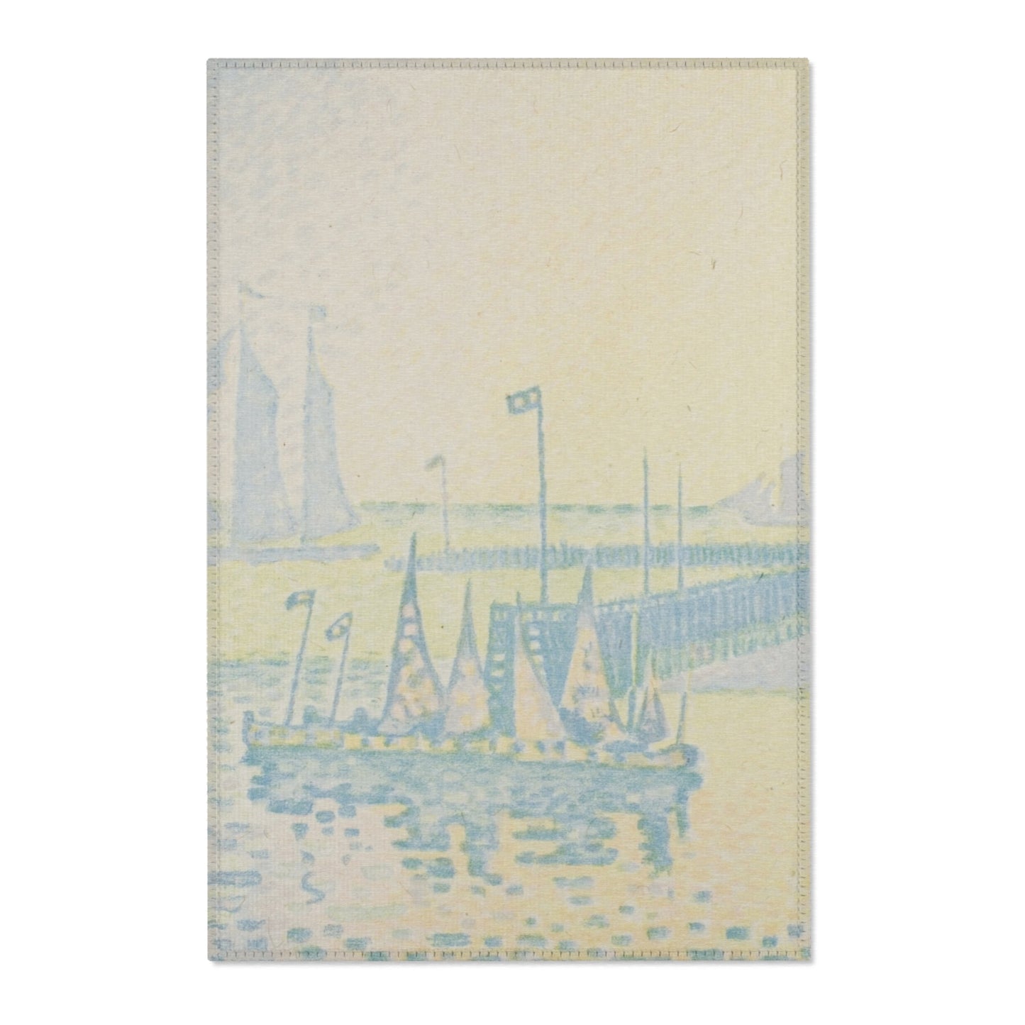 Paul Signac - Evening | Area Rug