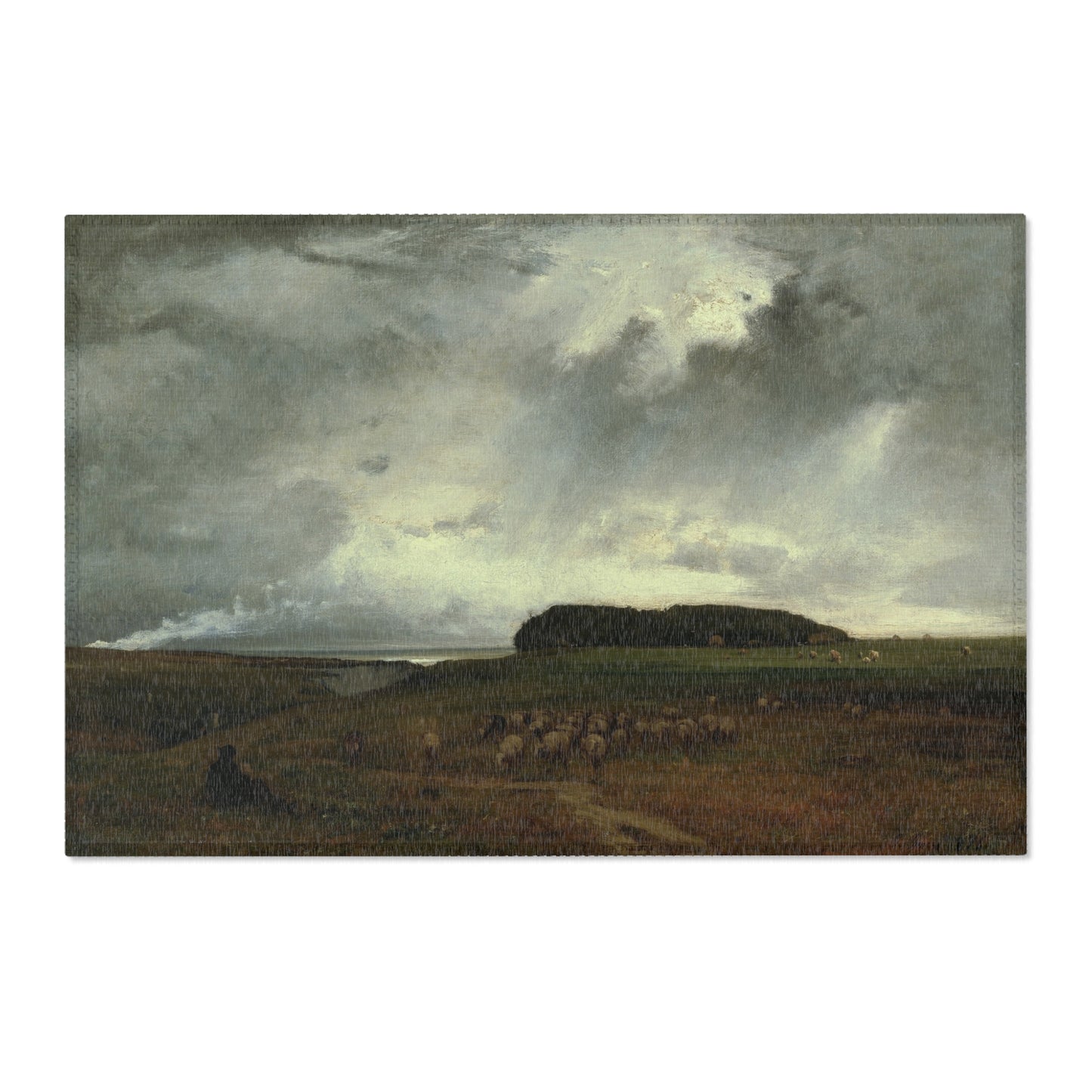 George Inness - The Storm | Area Rug