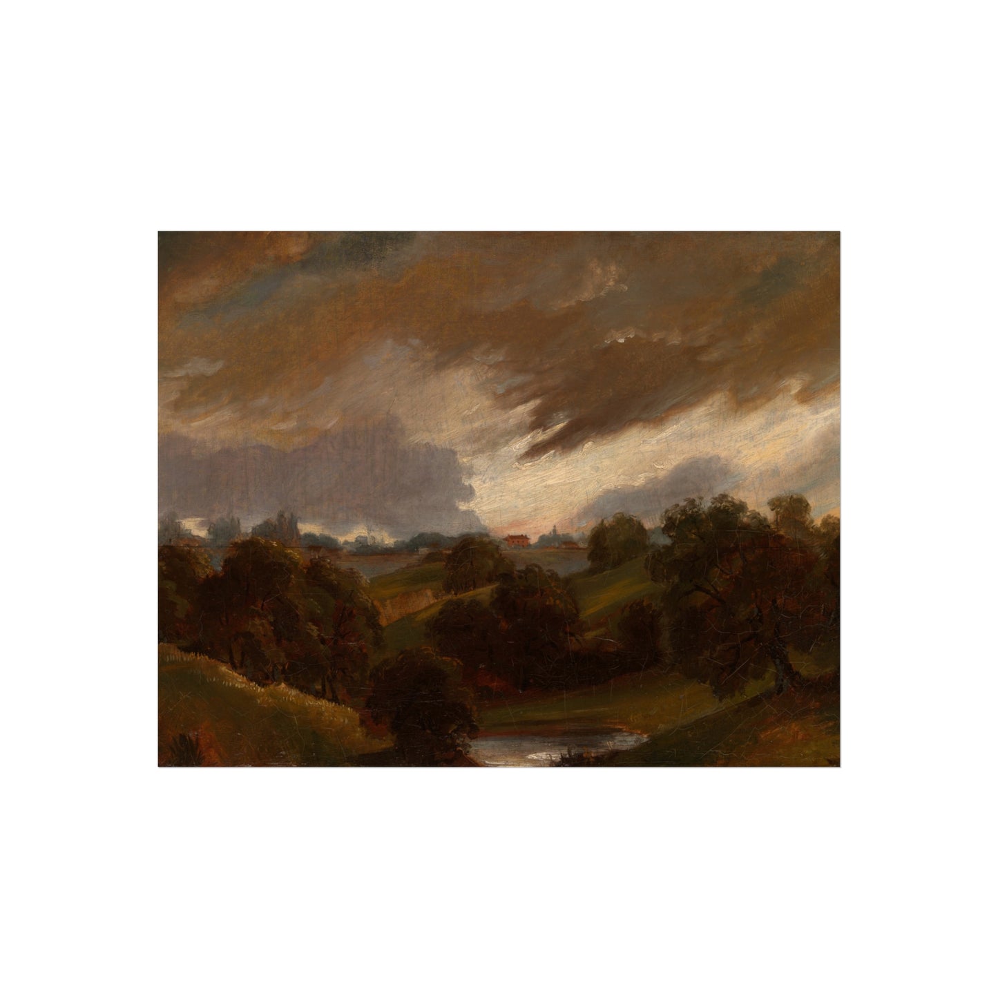 Style of John Constable - Hampstead, Stormy Sky | Fine Art Poster