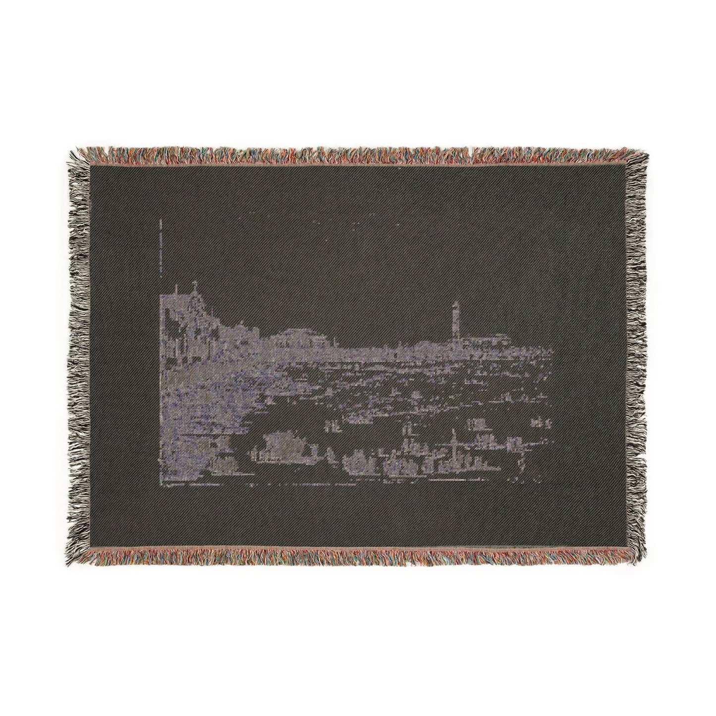 Canaletto - Prà della Valle, from Vedute | Woven Tapestry Blanket