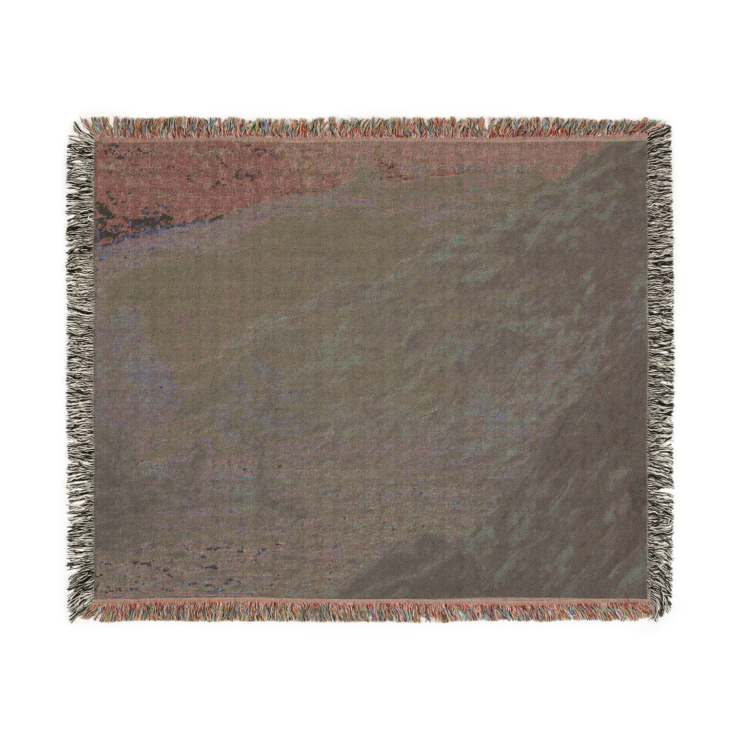 Claude Monet - The Petite Creuse River | Woven Tapestry Blanket