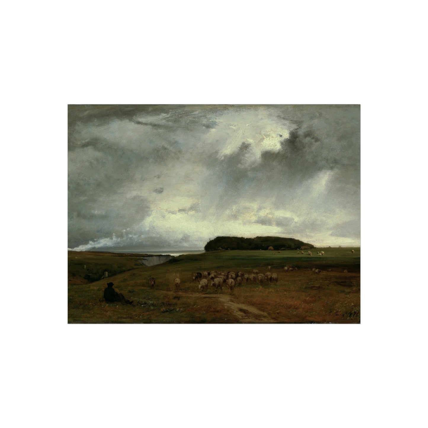 George Inness - The Storm | Fine Art Poster