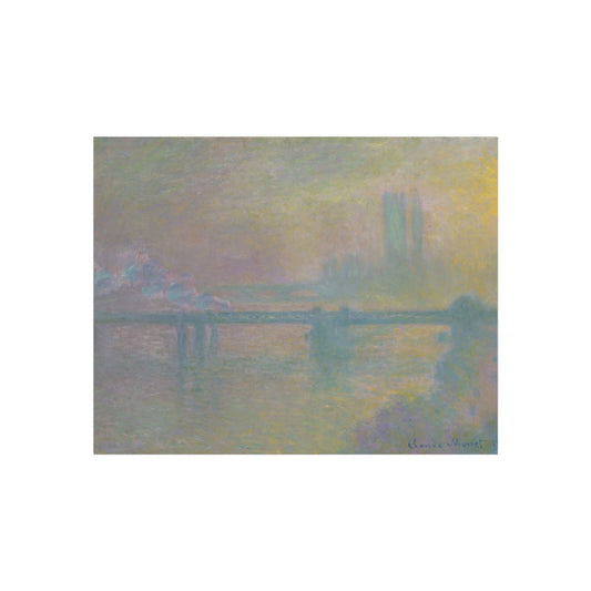 Charing Cross Bridge, London — Claude Monet Fine Art Poster