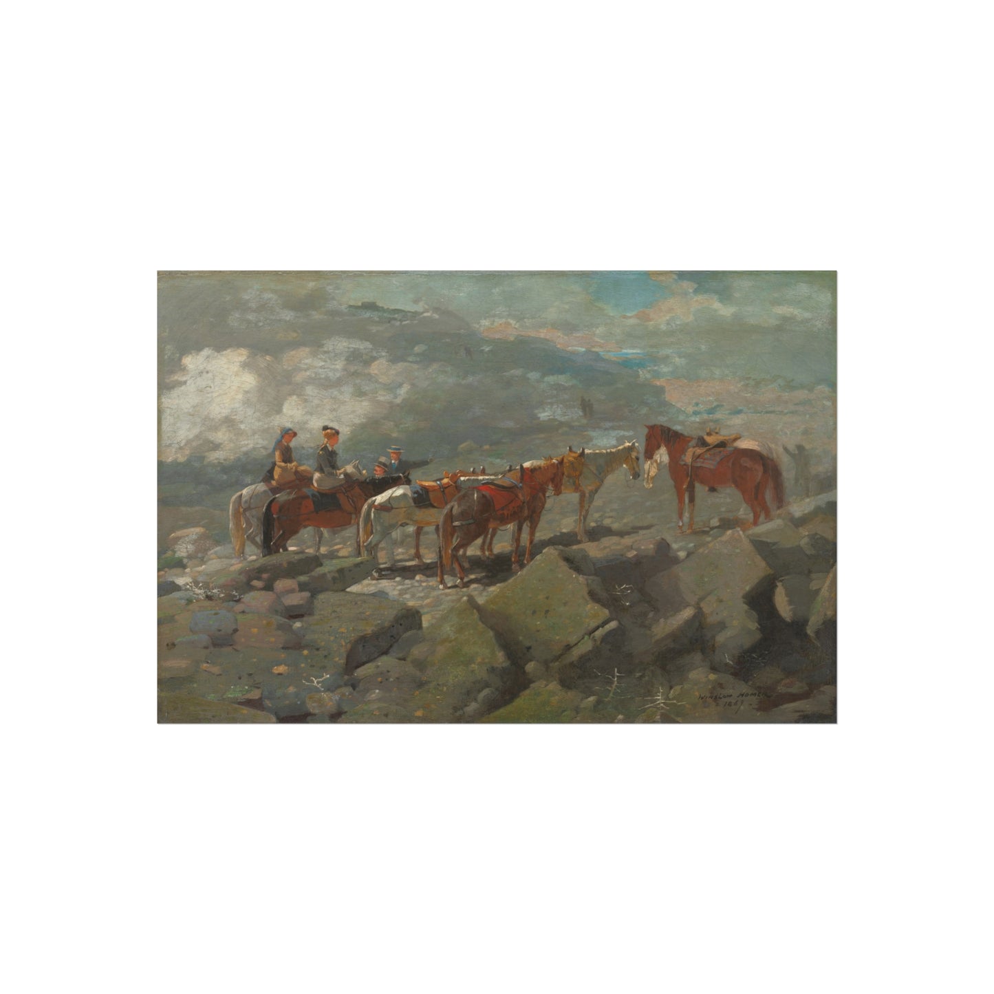 Winslow Homer - Mount Washington | Fine Art Poster