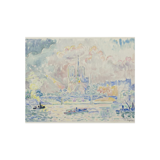 Notre Dame — Paul Signac Fine Art Poster