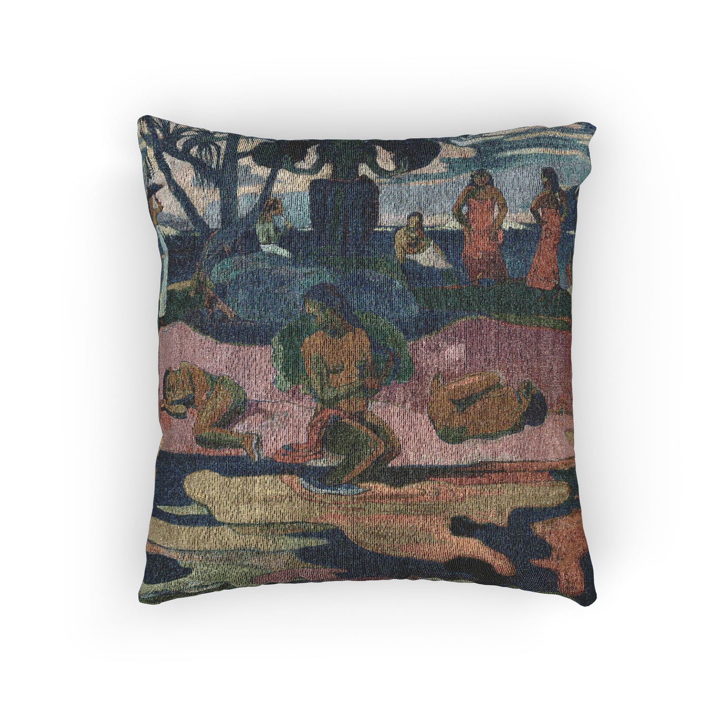 Paul Gauguin - Mahana no atua (Day of the God) | Woven Pillow